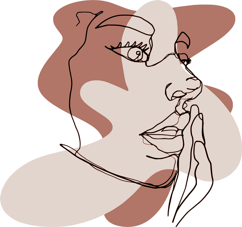 Abstract Woman Face
