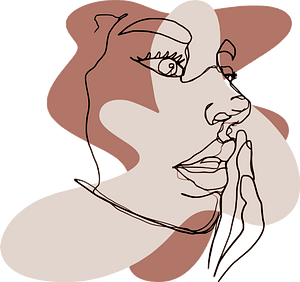 Abstract Woman Face
