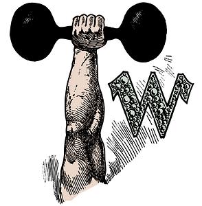 Drop Cap W - Weights - Colour