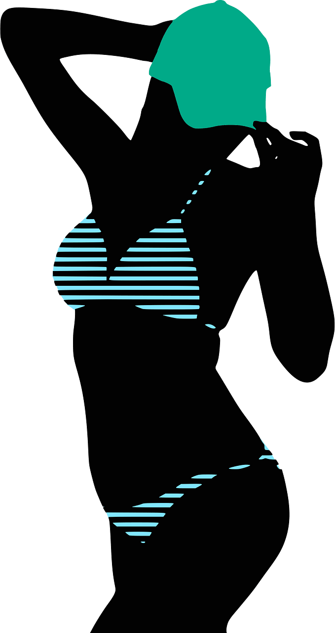 Woman Bikini Model Silhouette