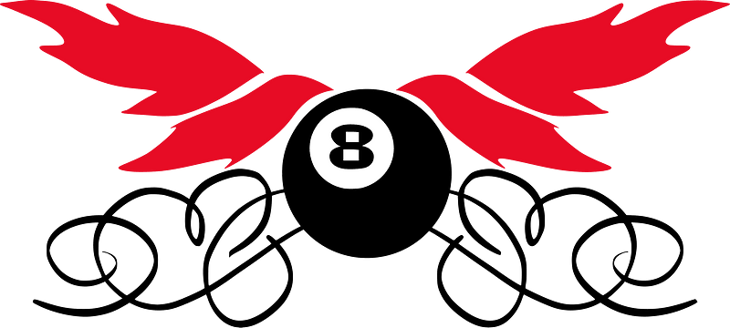 Pool 8-Ball Graphic Design