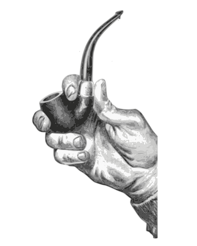Hand with a Pipe