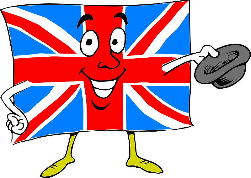 UK flag greeting