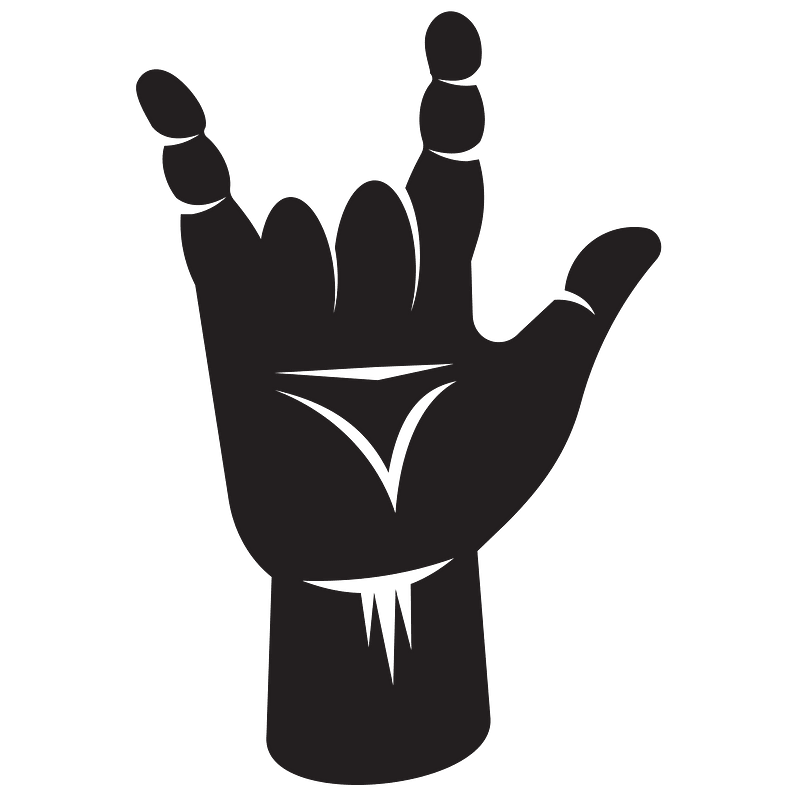 Horns gesture