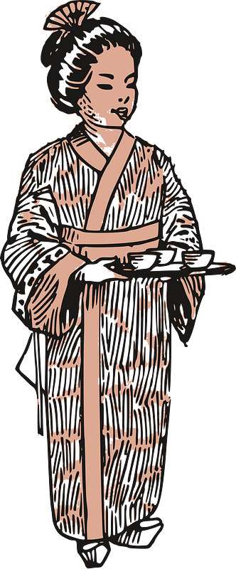 Kimono Tea Lady 1