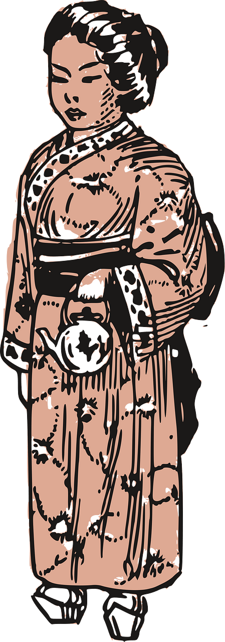 Kimono Tea Lady 1