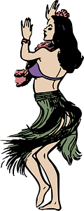 Hula Dancer - Colour