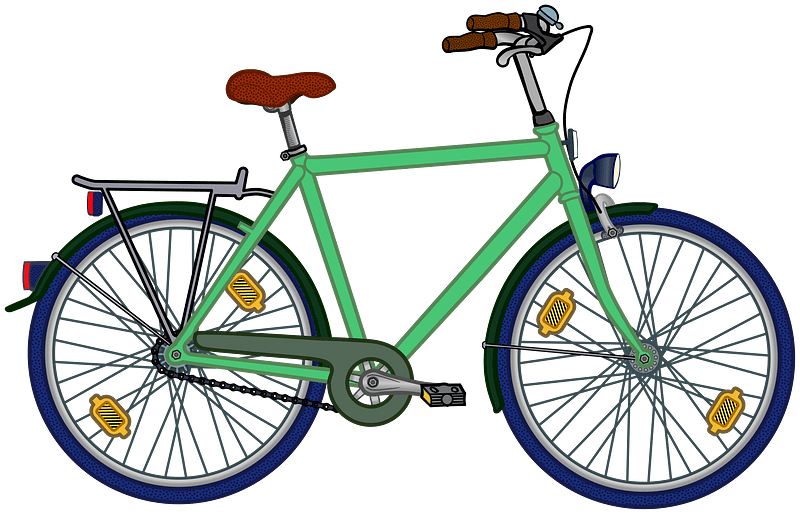 bicycle - missing rear-wheel brake
