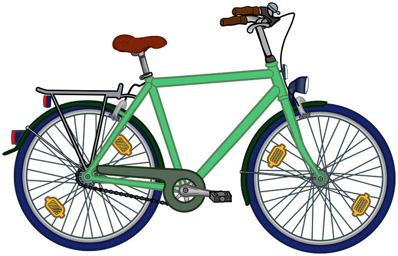 bicycle - missing pedal reflector