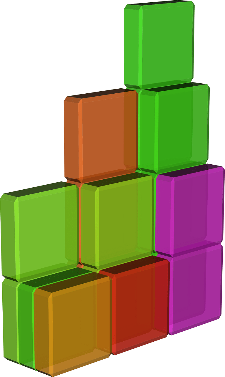 Cubes abstract