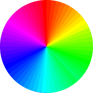 Colorful sectors