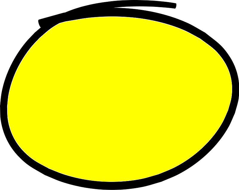 handwritten circle