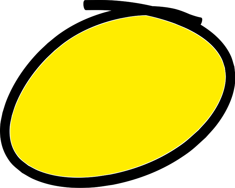 handwritten circle