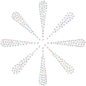 Asterisk Fractal Prismatic