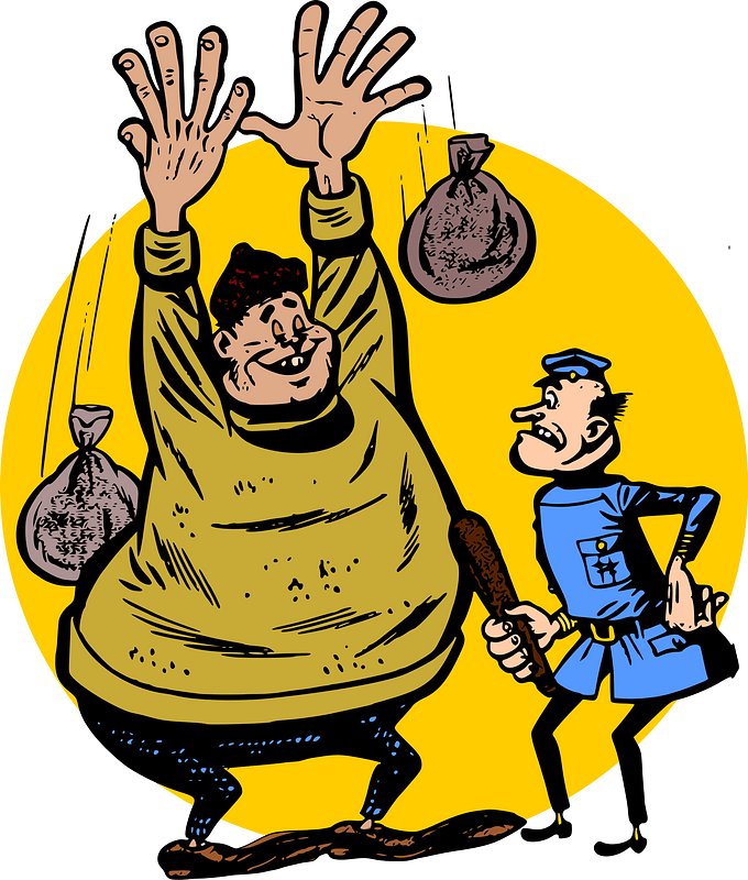 Bank Robber - Busted
