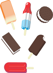 popsicle Ice Cream mix