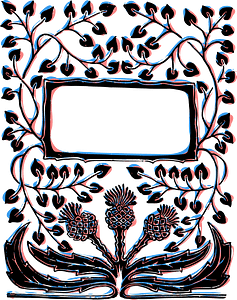 Trippy Pineapple Frame
