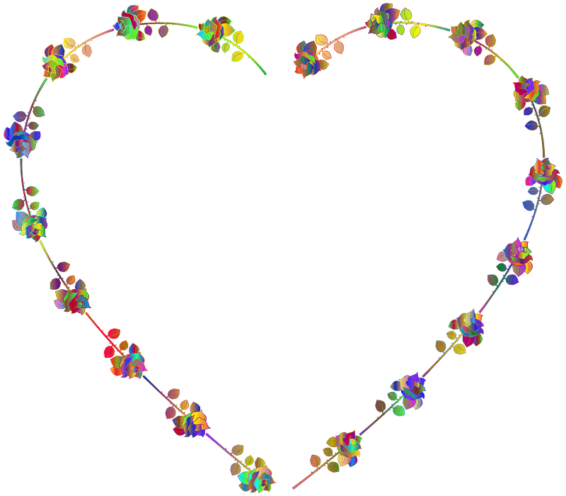 Roses Heart Polyprismatic