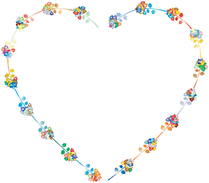 Roses Heart Prismatic