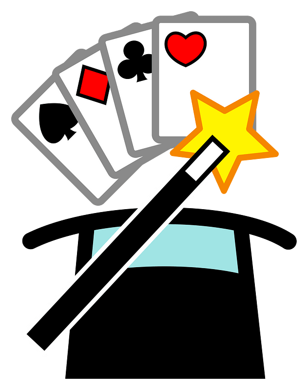 Magic Top Hat Cards