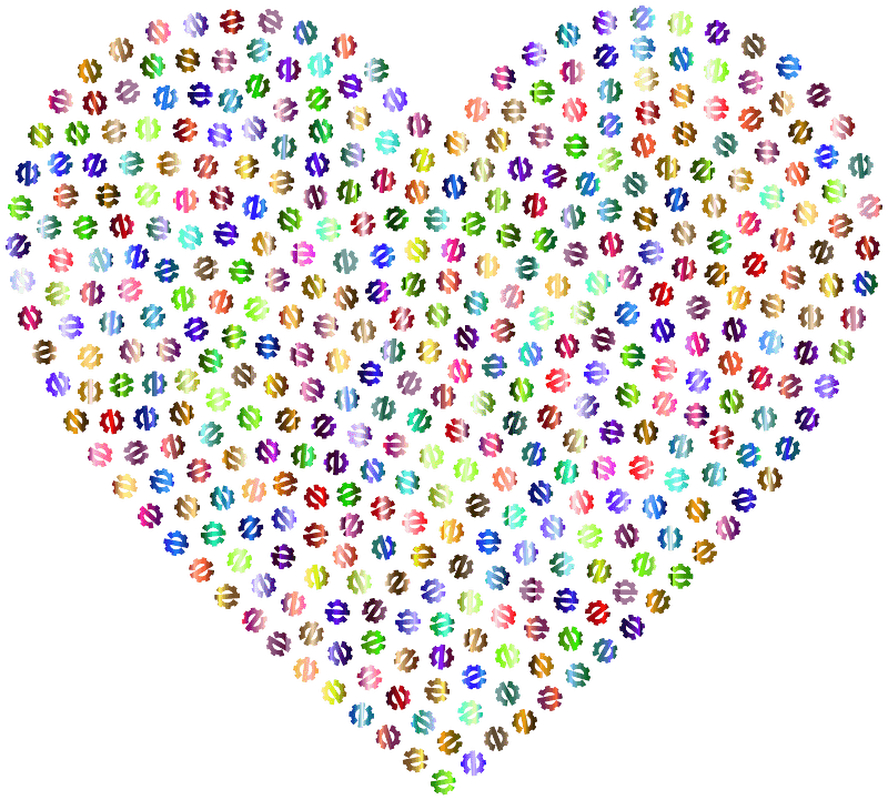 Heart Zerowaste Chromatic No BG