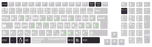 Layout system keys with bÃ©po keyboard Asus K93SM