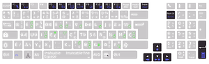 Layout function keys with bÃ©po keyboard Asus K93SM