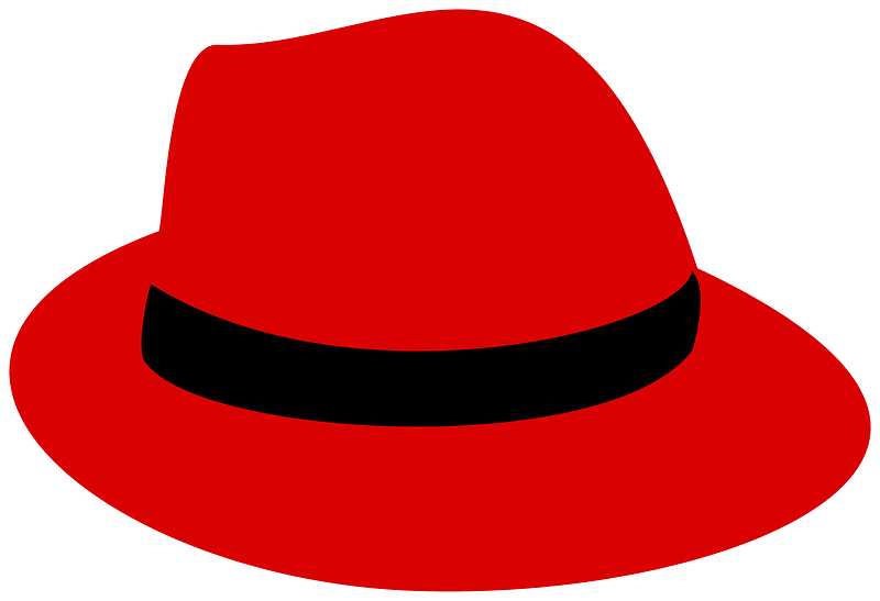 flatten red fedora