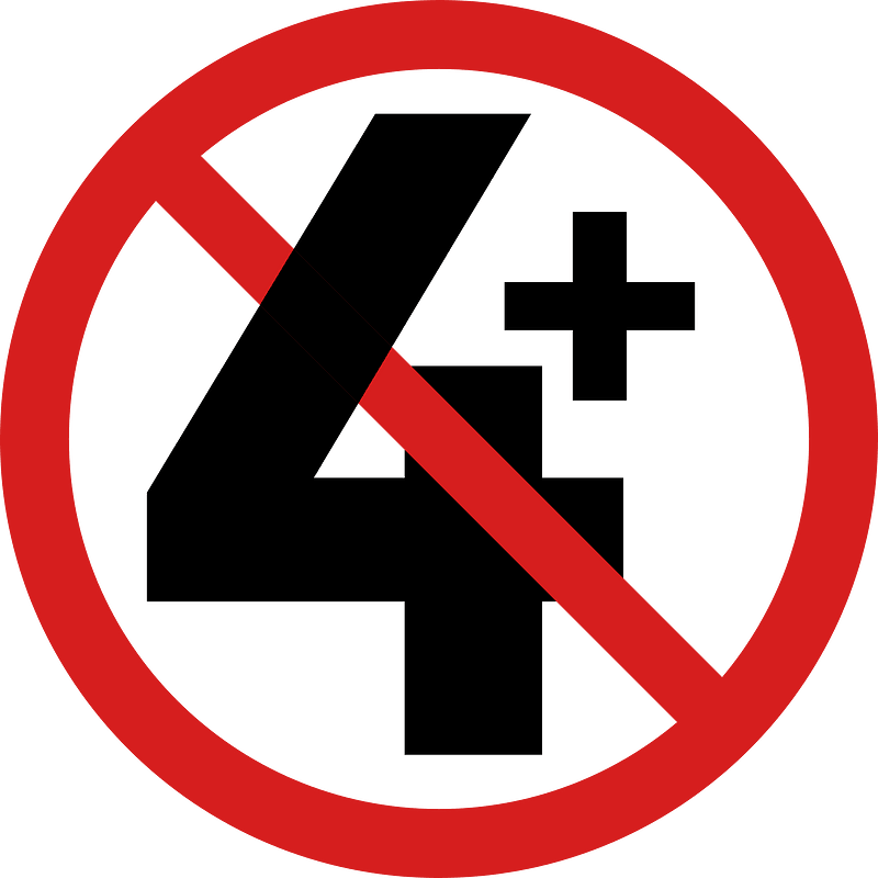 NO (4+)