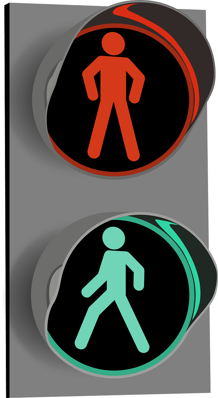 Traffic light for pedestrians