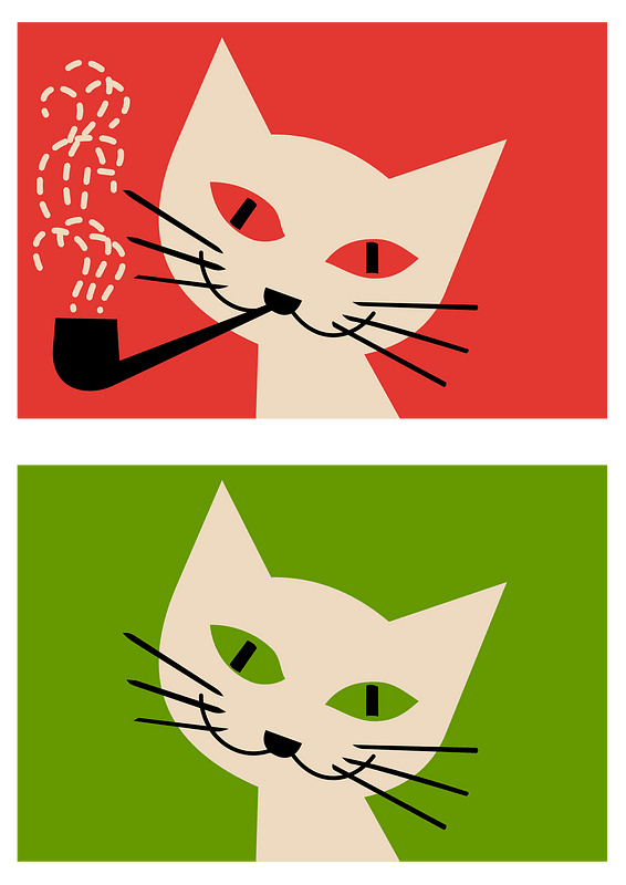 Cat that quit smoking