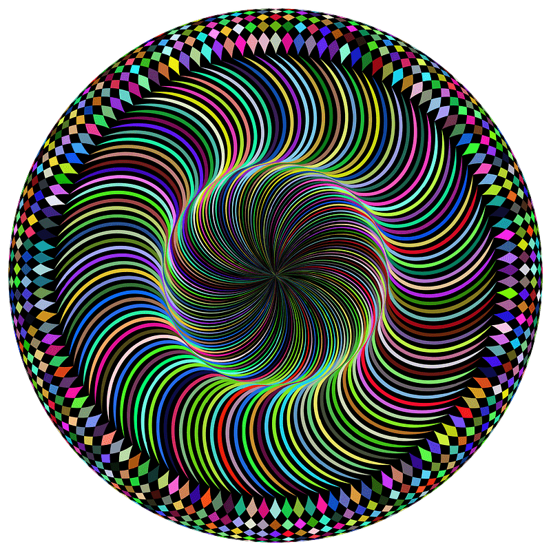 Moire Mandala Twist With BG