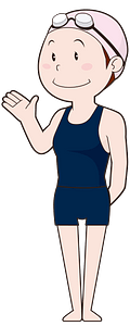 Standing Swimmer