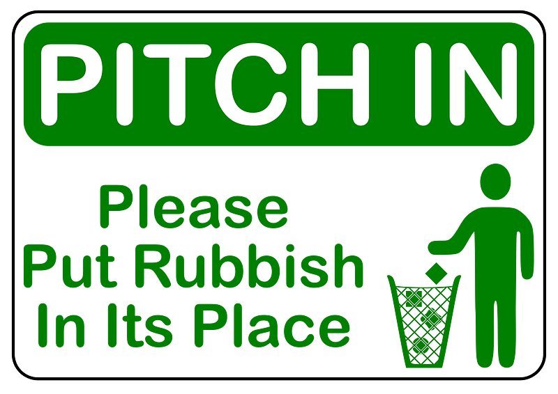 Pitch In (A4 size)