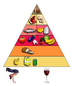 Food Pyramid No Text