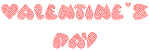 Valentines Day Typography