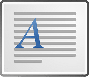 Horizontal Printer Document Icon