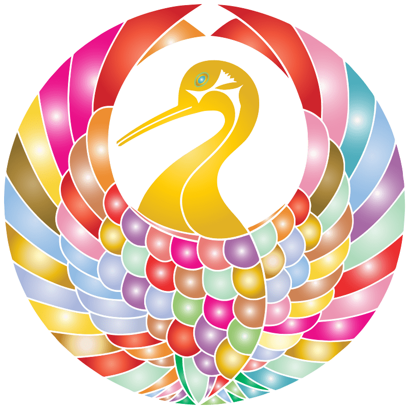 Abstract Bird Design Prismatic