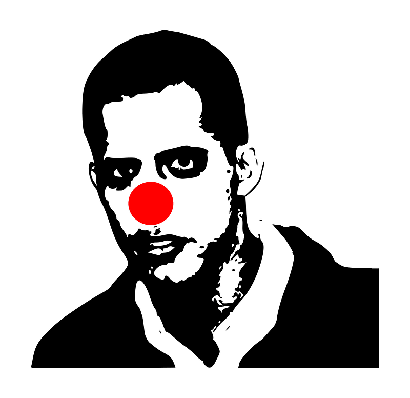 Juan Guaido Red Nose