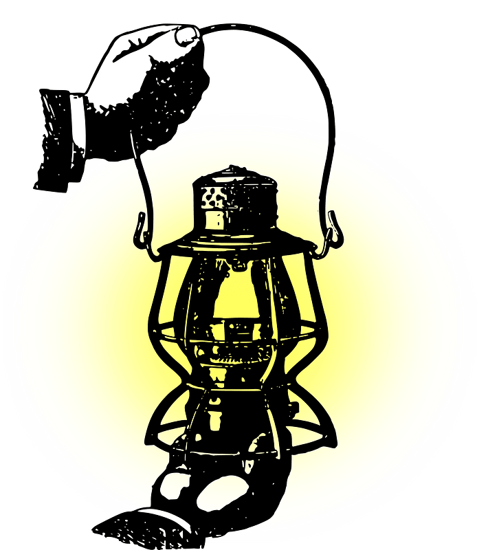 Lantern and Hands