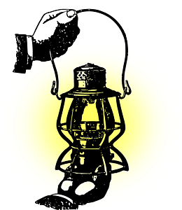Lantern and Hands