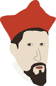 Portrait of a Cardinal (Face)