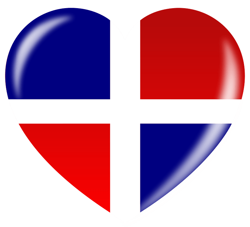 CorazÃ³n Dominicano - Bandera Dominicana