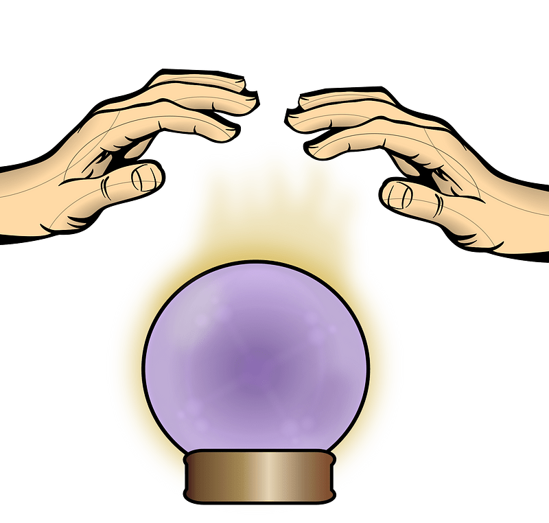 Crystal Ball with Hands