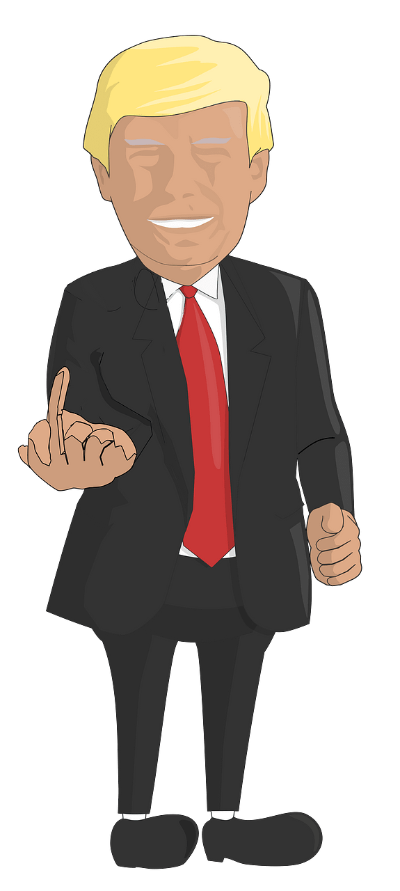 Middle Finger Trump