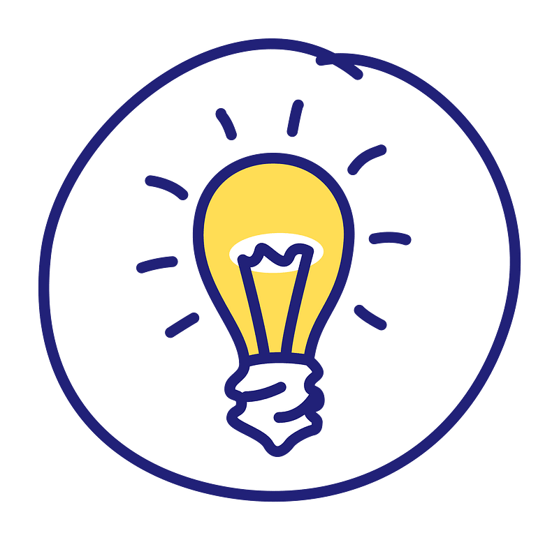 Light bulb sketch