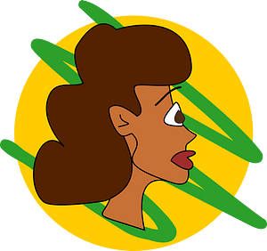 Doodle Girl - Brunette