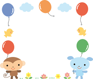 Animal balloon frame