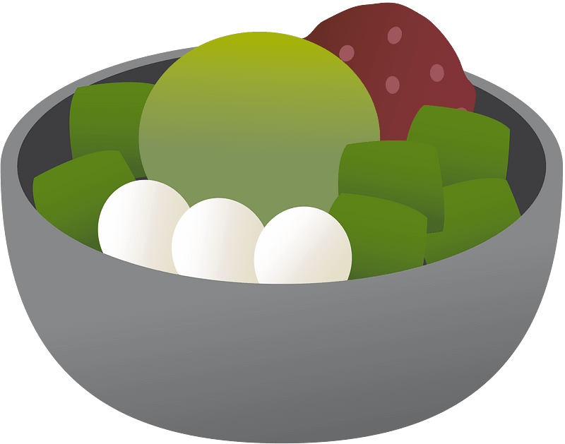 Anmitsu dessert