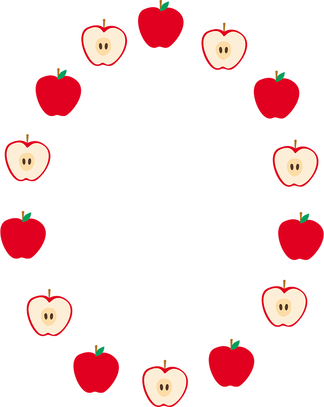 Apple line frame